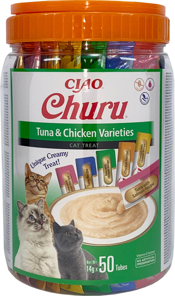 CIAO CHURU TUNA&CHICKEN MP 50PCS 700 GR