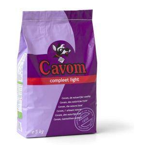 Cavom Light Hondenvoer helpt bij overgewicht De brokken zijn geperst en zeer licht verteerbaar. Deze 100% natuurlijke brokken zijn geheel in balans en zorgen voor de juiste hoeveelheid energie. Heeft een verlaagd vetgehalte Is aangevuld met calorie armere koolhydraten Voorkomt overgewicht 