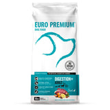 Euro-Premium Adult Digestion+ bevat verse eend is een super-premium hondenvoeding voor een gezonde spijsvertering. Sommige honden reageren gevoelig op bepaalde ingrediënten met spijsverteringsproblemen tot gevolg. Receptuur is samengesteld zonder granen en bevat eend als alternatieve, enkelvoudige dierlijke eiwitbron