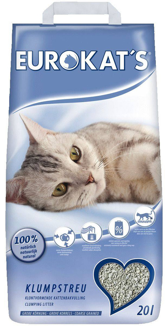Deze kattenbakgrit bestaat uit zuiver, constant gecontroleerde aardklei/toon voor de natuurlijke hygiëne. Het heeft een opmerkelijke zuigingskracht en een snelle en efficiënte stukvorming. Productinformatie over Eurokats Merk: Eurokat's Ean;4002064616537 Artikel:8254