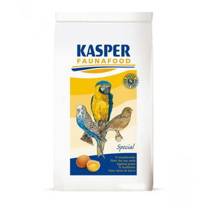 Kasper Faunafood Ei-Krachtvoer 10 kg Kasper Faunafood ei-krachtvoer is zeer geschikt voor alle zaadetende vogels. Productinformatie over Kasper Faunafood Ei-Krachtvoer Merk: Kasper Faunafood