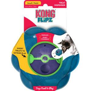 Kong Fipz Snack Dispenser duikt steeds op als honden er op tikken, en geeft traktaties af als het kantelt en wiebelt, waardoor de instincten voor voeding worden aangewakkerd met een geestelijk stimulerende etenspuzzel. De actie en pieper houden honden geboeid en de duurzaamheid zorgt voor langdurig speelplezier