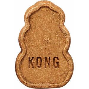 Kong Snacks Bacon-Kaas L zijn gemaakt met bacon en cheddar cheese-smaak voor een traktatie Deze lekkernijen van hoge kwaliteit zijn gemaakt in de VS, zijn volledig natuurlijk en bevatten geen tarwe, maïs of soja. Deze maat heeft een speciale vorm en is speciaal ontworpen voor de rubber Kong small van jouw hond