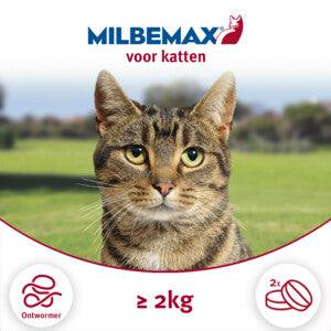 Milbemax Ontworming voor Katten dragen bij aan de gezondheid van je huisdier. Dagelijks worden katten via allerlei bronnen blootgesteld aan parasieten, waardoor het onmogelijk is om te voorkomen dat ze in aanraking komen met wormen of hun eitjes. Regelmatig ontwormen is daarom belangrijk voor de gezondheid van je kat